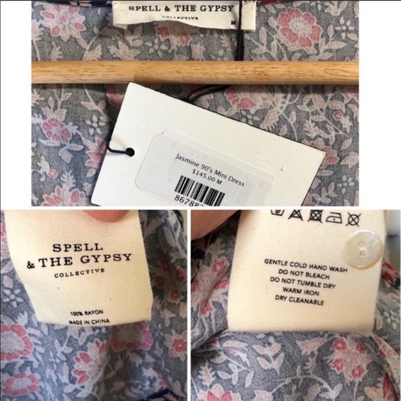 Spell and the Gypsy Jasmine 90’s mini Dress - Picture 6 of 7
